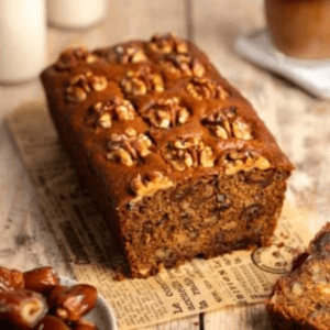 Honey Walnut Date Cake