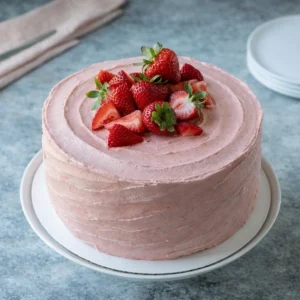 Strawberry cake
