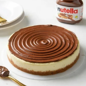 nutella cheesecake